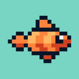 Icône de Pixel Fish